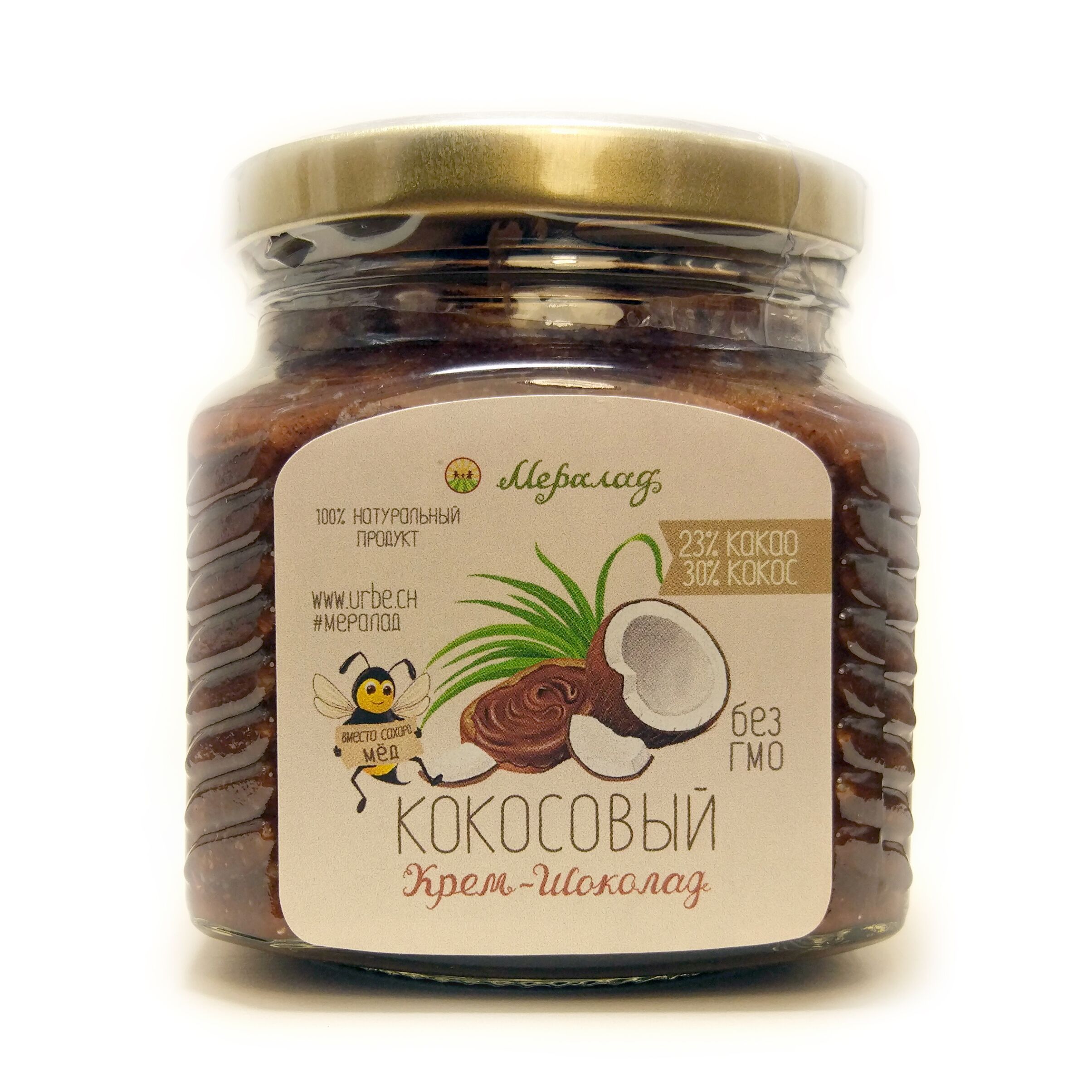 Урбеч Кокосовый крем-шоколад 230 гр